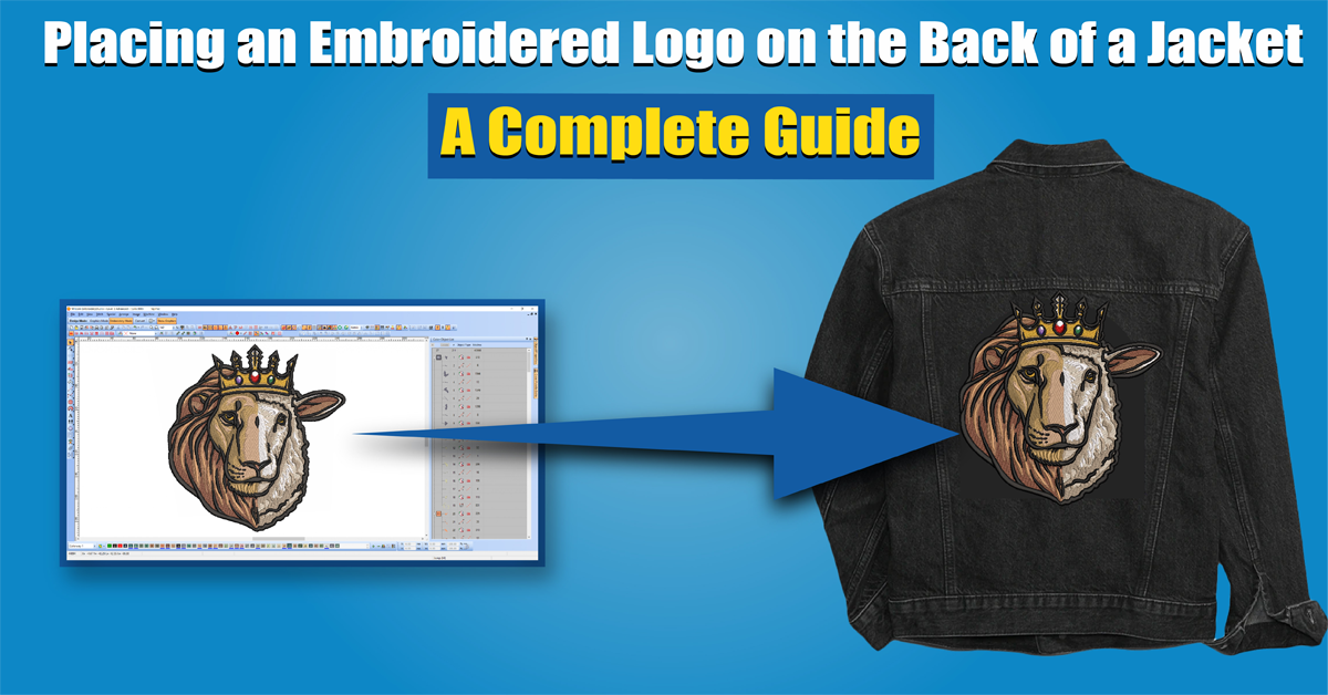 Placing an Embroidered Logo on the Back of a Jacket A Complete Guide